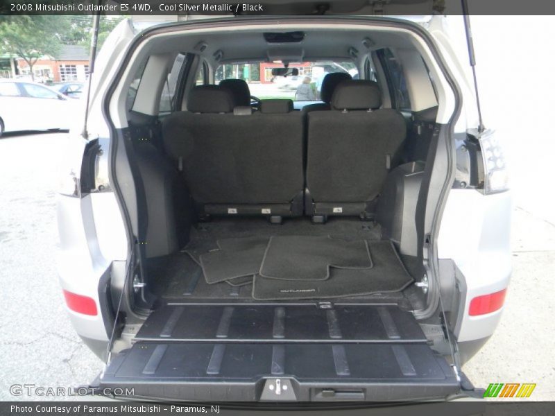 Cool Silver Metallic / Black 2008 Mitsubishi Outlander ES 4WD