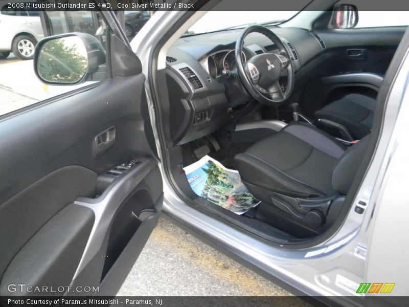  2008 Outlander ES 4WD Black Interior
