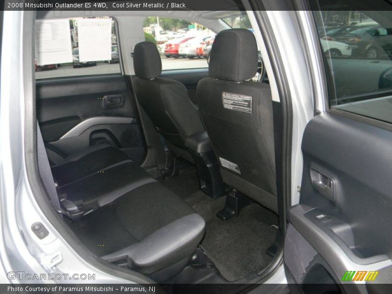 Cool Silver Metallic / Black 2008 Mitsubishi Outlander ES 4WD