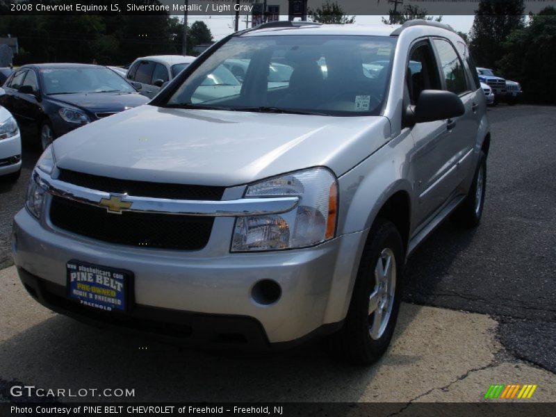 Silverstone Metallic / Light Gray 2008 Chevrolet Equinox LS