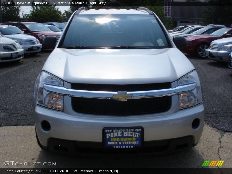 Silverstone Metallic / Light Gray 2008 Chevrolet Equinox LS