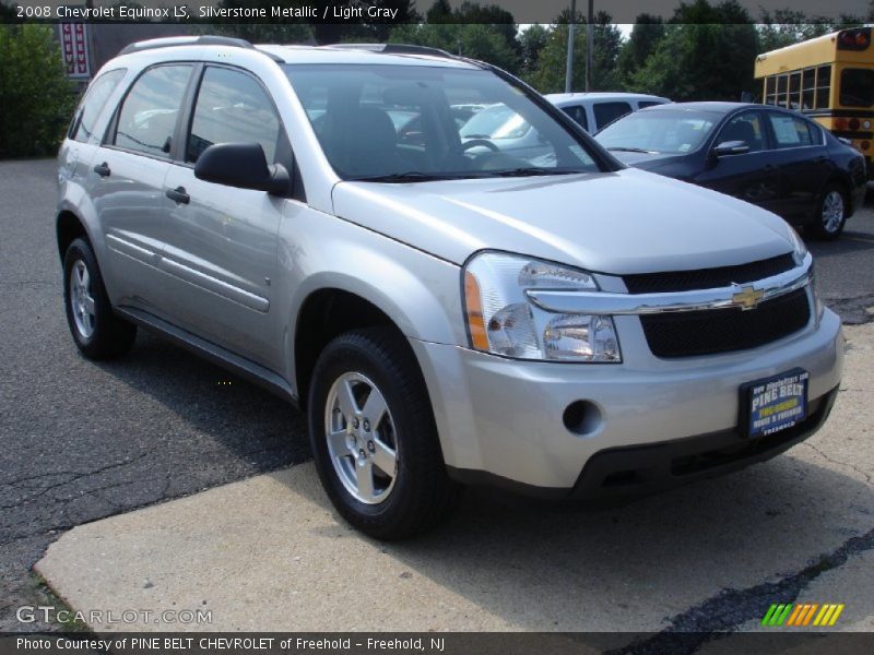 Silverstone Metallic / Light Gray 2008 Chevrolet Equinox LS