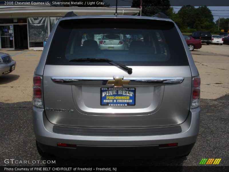 Silverstone Metallic / Light Gray 2008 Chevrolet Equinox LS