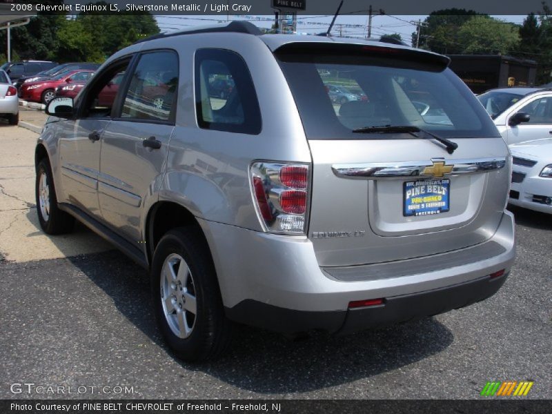 Silverstone Metallic / Light Gray 2008 Chevrolet Equinox LS