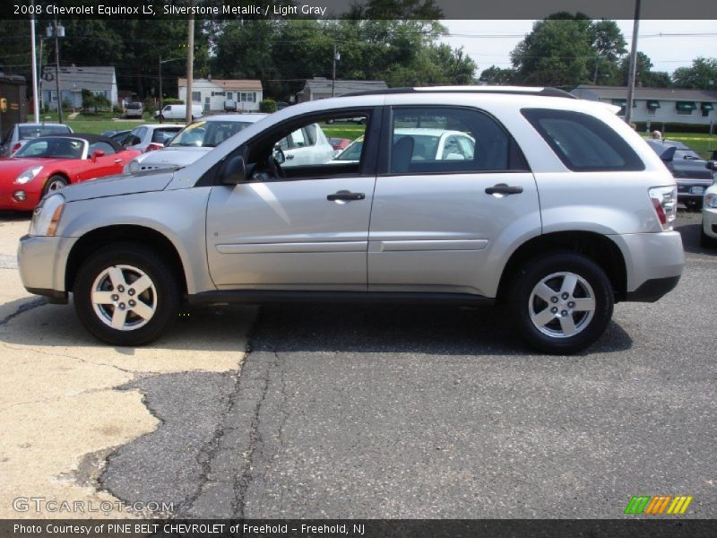 Silverstone Metallic / Light Gray 2008 Chevrolet Equinox LS