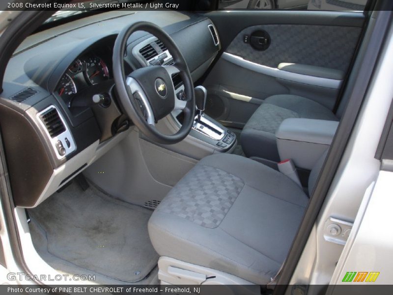 Silverstone Metallic / Light Gray 2008 Chevrolet Equinox LS