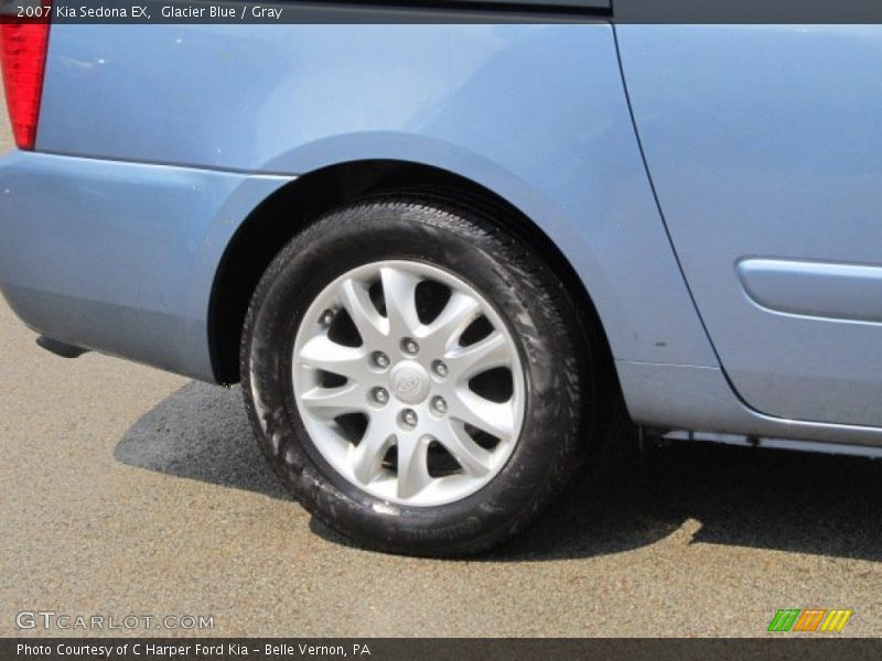 Glacier Blue / Gray 2007 Kia Sedona EX