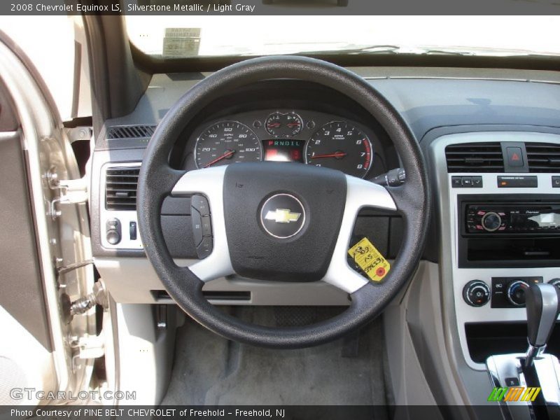 Silverstone Metallic / Light Gray 2008 Chevrolet Equinox LS