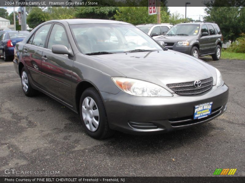 Phantom Gray Pearl / Stone 2004 Toyota Camry LE