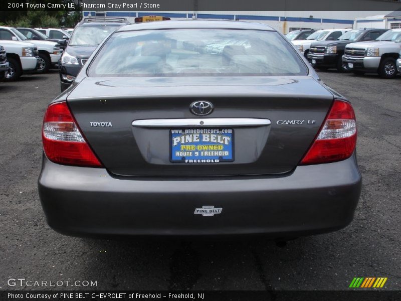Phantom Gray Pearl / Stone 2004 Toyota Camry LE