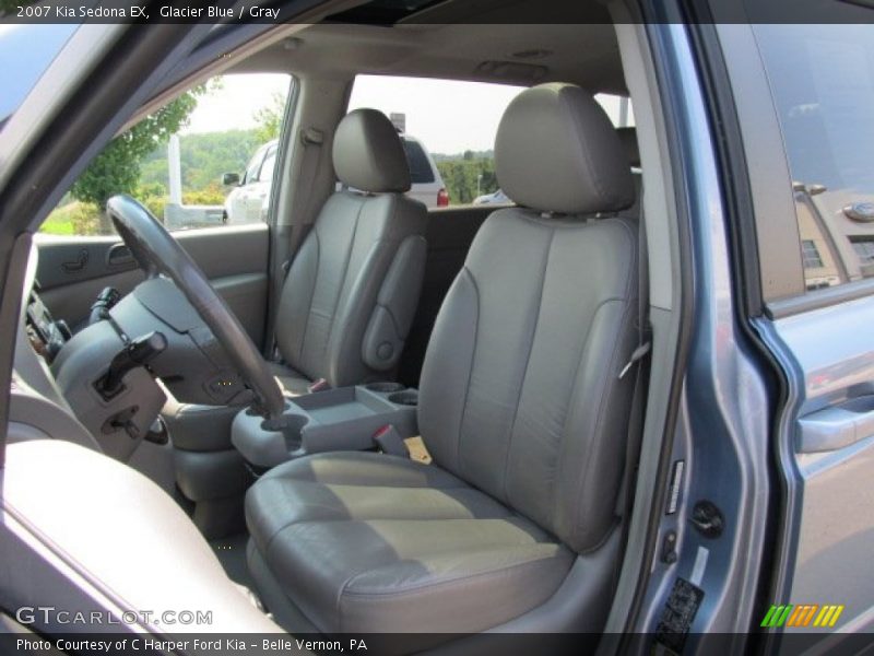Glacier Blue / Gray 2007 Kia Sedona EX