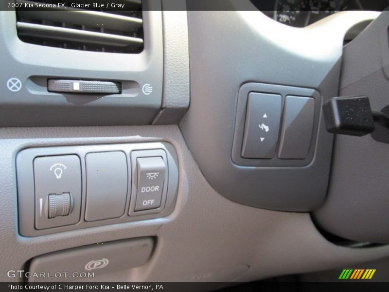 Glacier Blue / Gray 2007 Kia Sedona EX