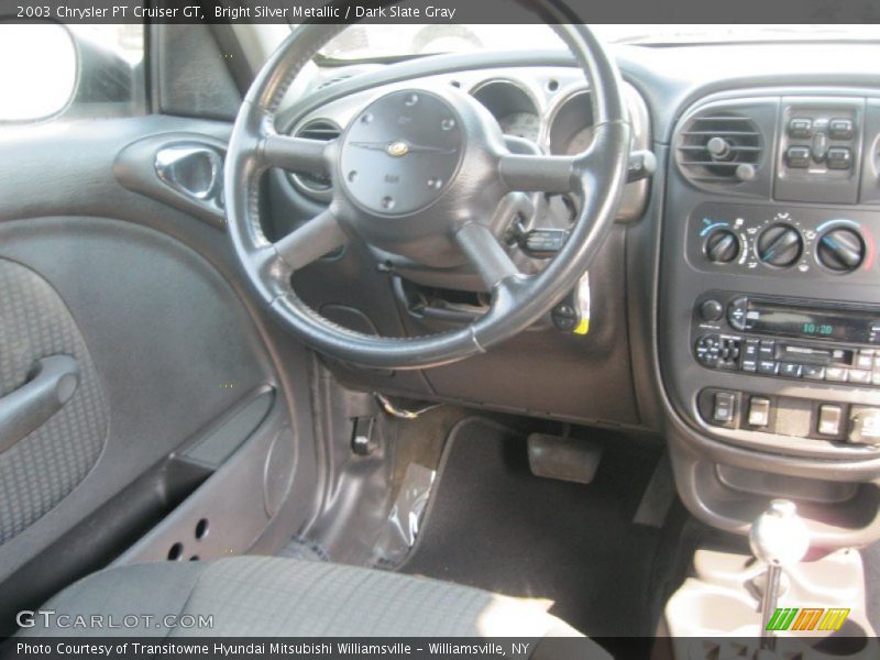 Bright Silver Metallic / Dark Slate Gray 2003 Chrysler PT Cruiser GT