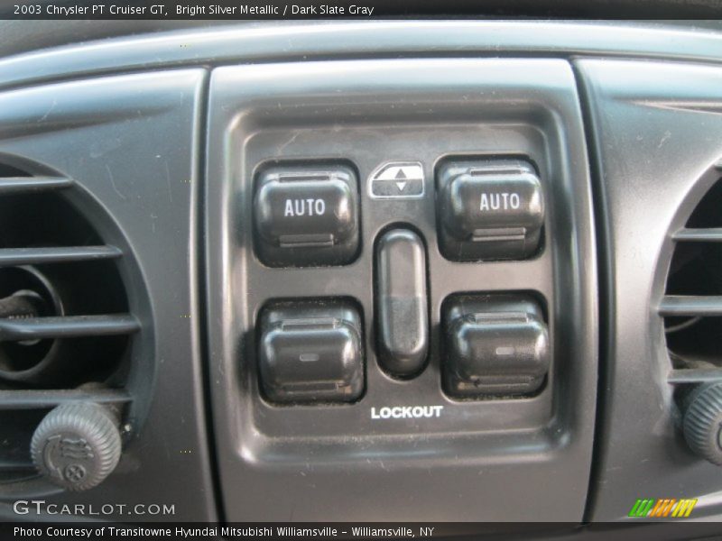 Controls of 2003 PT Cruiser GT