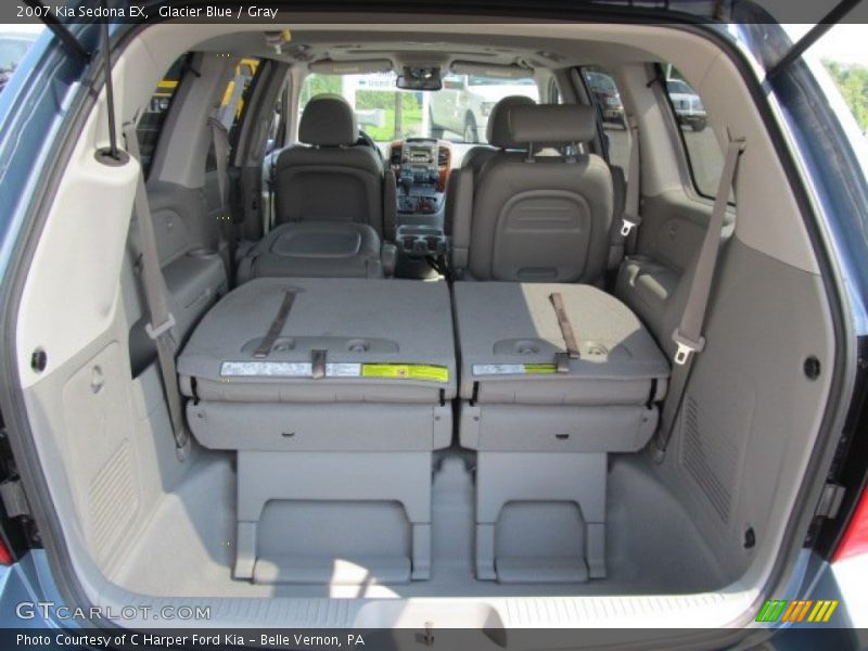 Glacier Blue / Gray 2007 Kia Sedona EX