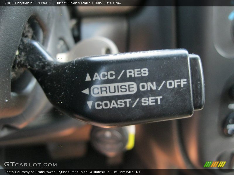 Bright Silver Metallic / Dark Slate Gray 2003 Chrysler PT Cruiser GT