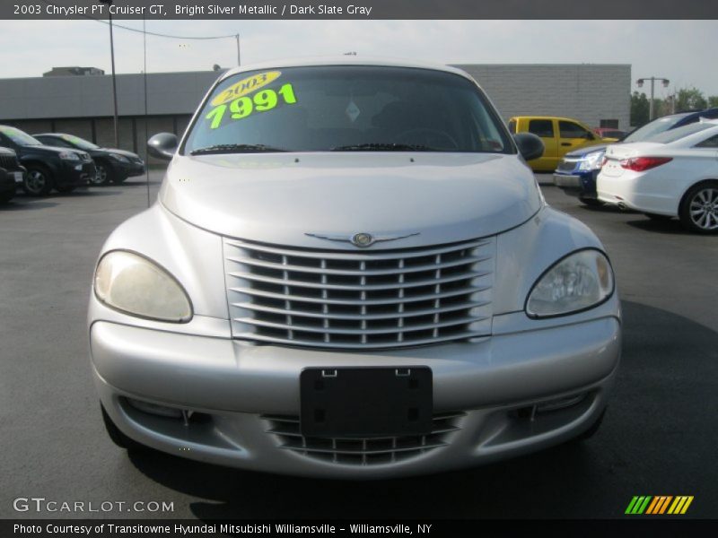 Bright Silver Metallic / Dark Slate Gray 2003 Chrysler PT Cruiser GT