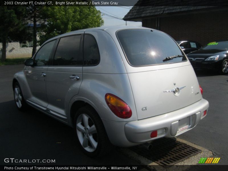 Bright Silver Metallic / Dark Slate Gray 2003 Chrysler PT Cruiser GT