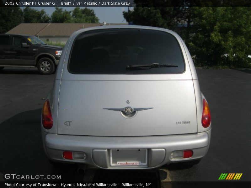 Bright Silver Metallic / Dark Slate Gray 2003 Chrysler PT Cruiser GT