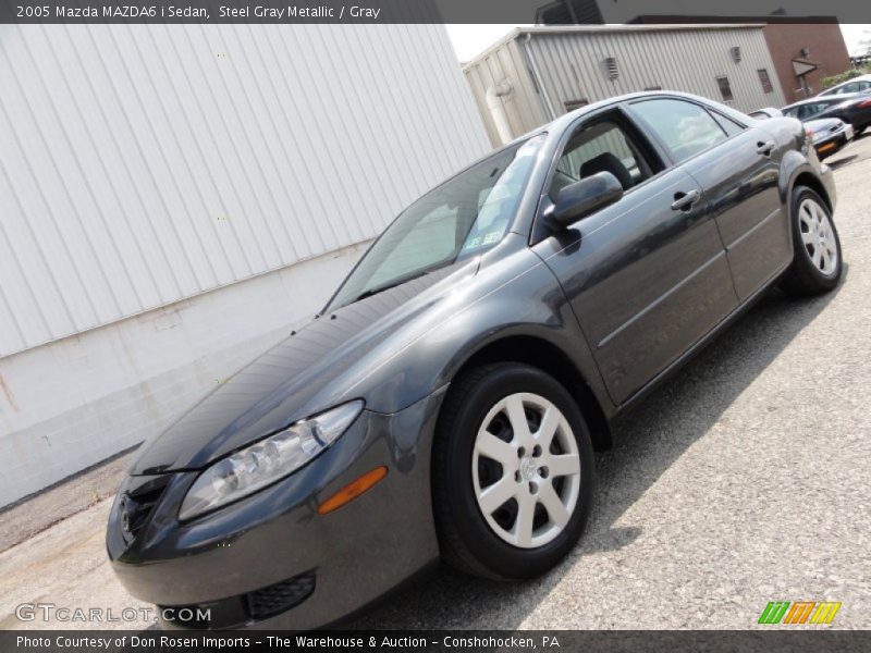 Steel Gray Metallic / Gray 2005 Mazda MAZDA6 i Sedan