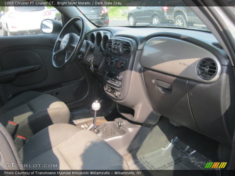 Bright Silver Metallic / Dark Slate Gray 2003 Chrysler PT Cruiser GT