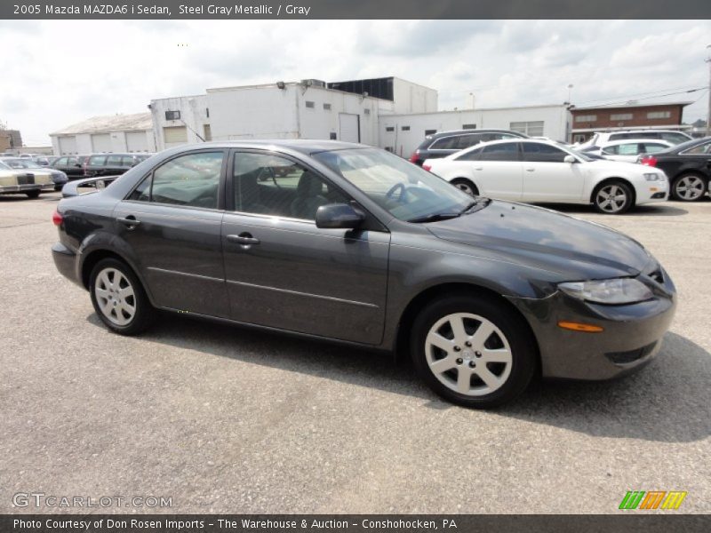 Steel Gray Metallic / Gray 2005 Mazda MAZDA6 i Sedan