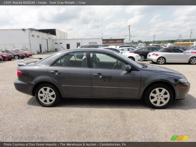 Steel Gray Metallic / Gray 2005 Mazda MAZDA6 i Sedan