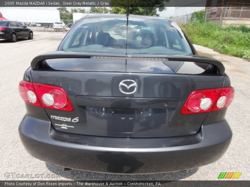 Steel Gray Metallic / Gray 2005 Mazda MAZDA6 i Sedan