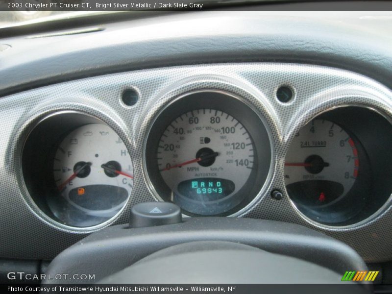  2003 PT Cruiser GT GT Gauges