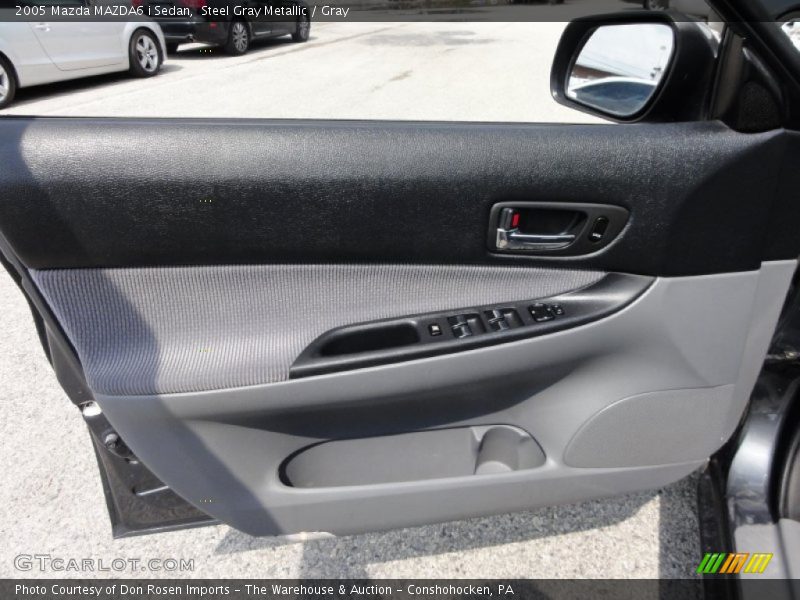 Steel Gray Metallic / Gray 2005 Mazda MAZDA6 i Sedan
