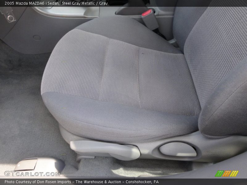 Steel Gray Metallic / Gray 2005 Mazda MAZDA6 i Sedan
