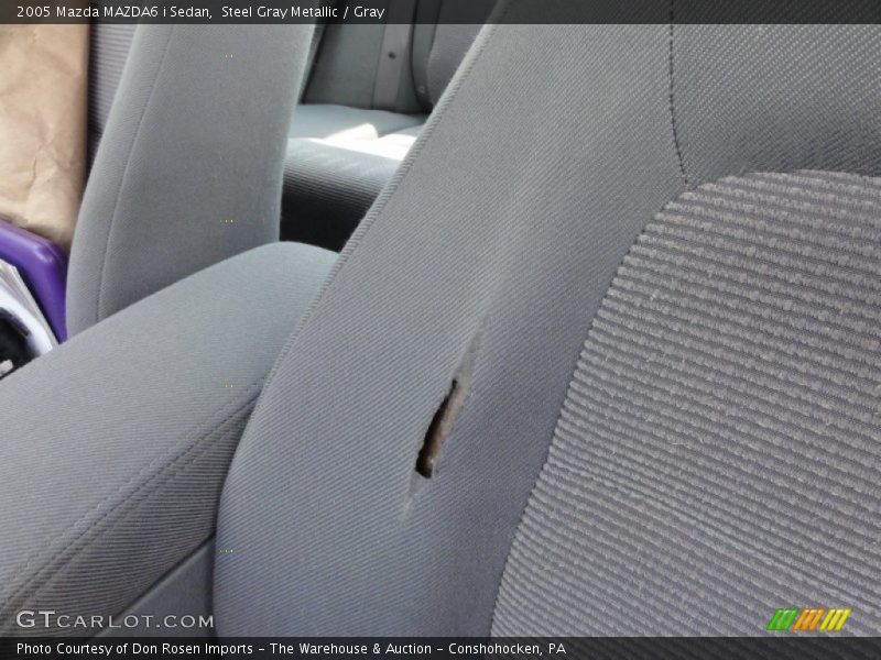 Steel Gray Metallic / Gray 2005 Mazda MAZDA6 i Sedan