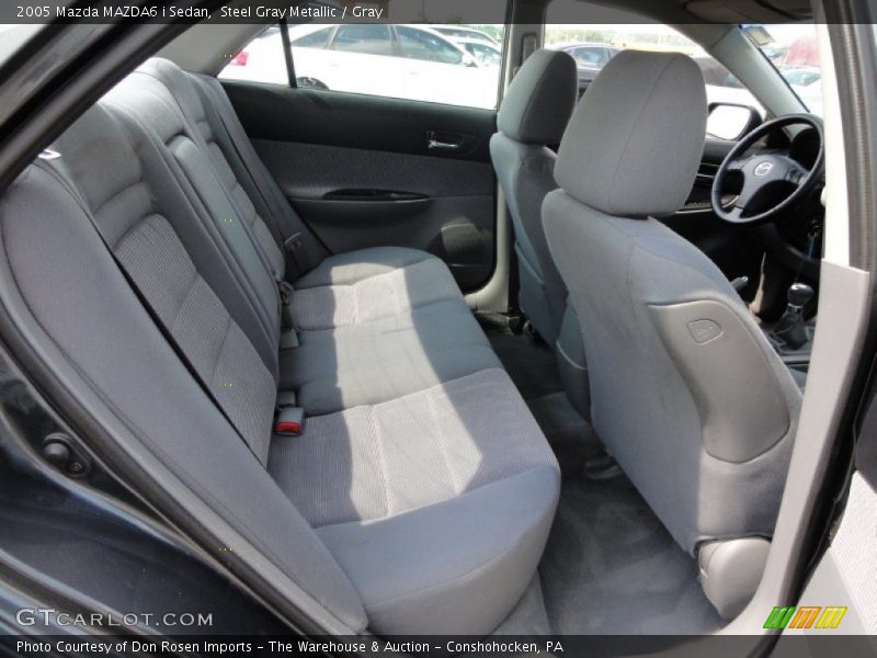 Steel Gray Metallic / Gray 2005 Mazda MAZDA6 i Sedan