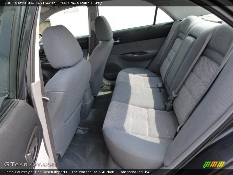 Steel Gray Metallic / Gray 2005 Mazda MAZDA6 i Sedan