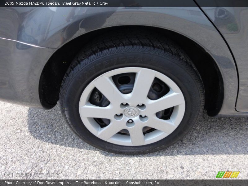 Steel Gray Metallic / Gray 2005 Mazda MAZDA6 i Sedan