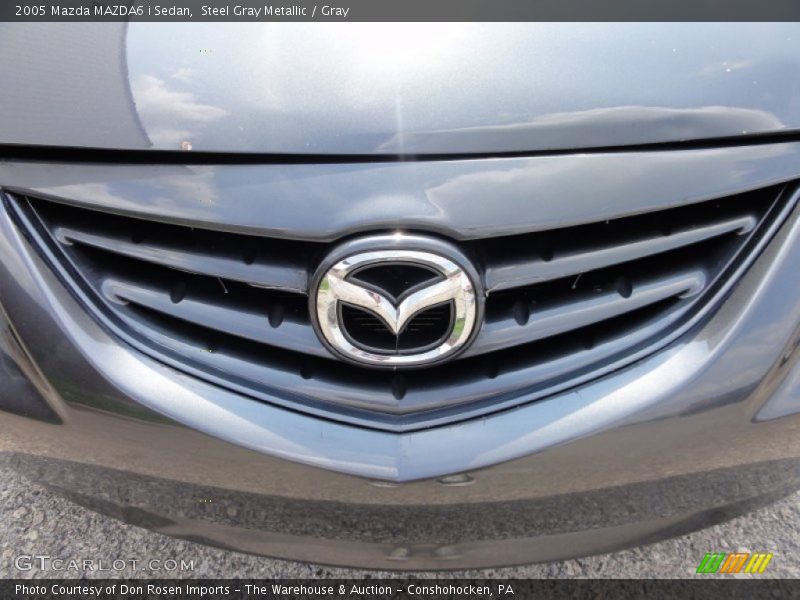 Steel Gray Metallic / Gray 2005 Mazda MAZDA6 i Sedan