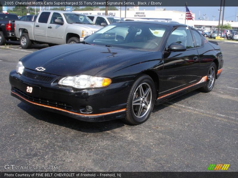 Front 3/4 View of 2005 Monte Carlo Supercharged SS Tony Stewart Signature Series