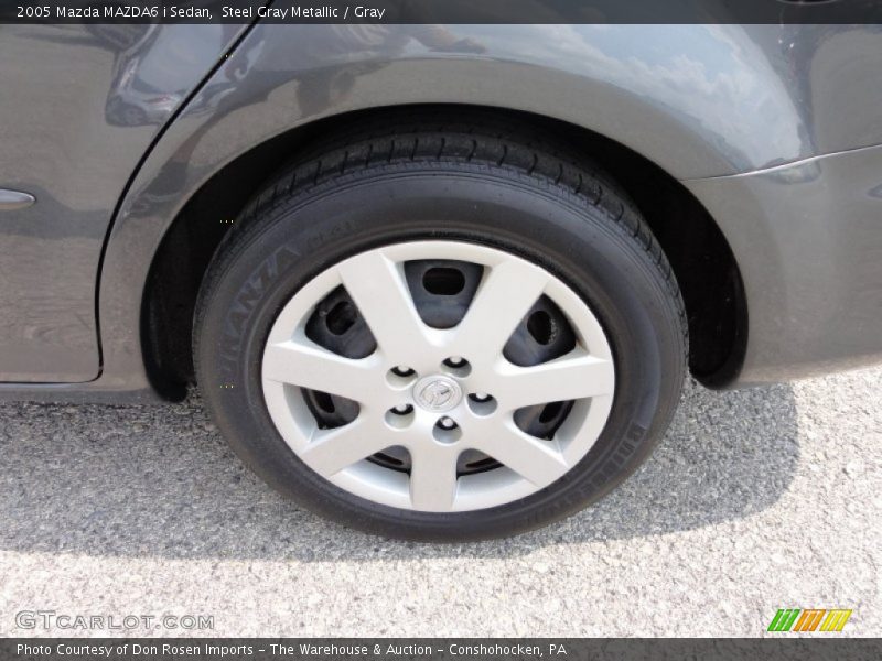 Steel Gray Metallic / Gray 2005 Mazda MAZDA6 i Sedan