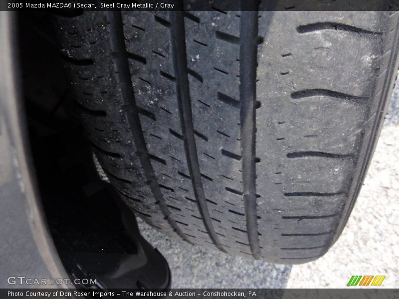 Steel Gray Metallic / Gray 2005 Mazda MAZDA6 i Sedan