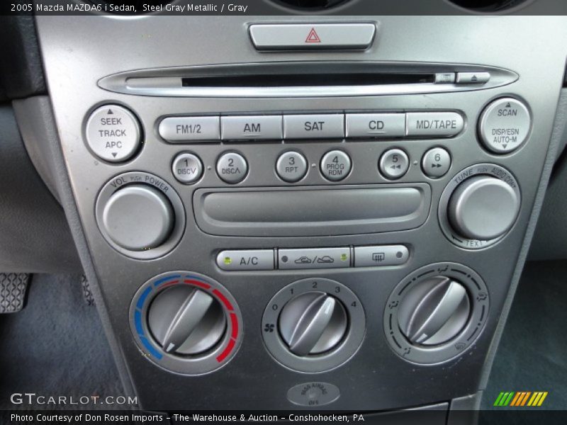 Steel Gray Metallic / Gray 2005 Mazda MAZDA6 i Sedan