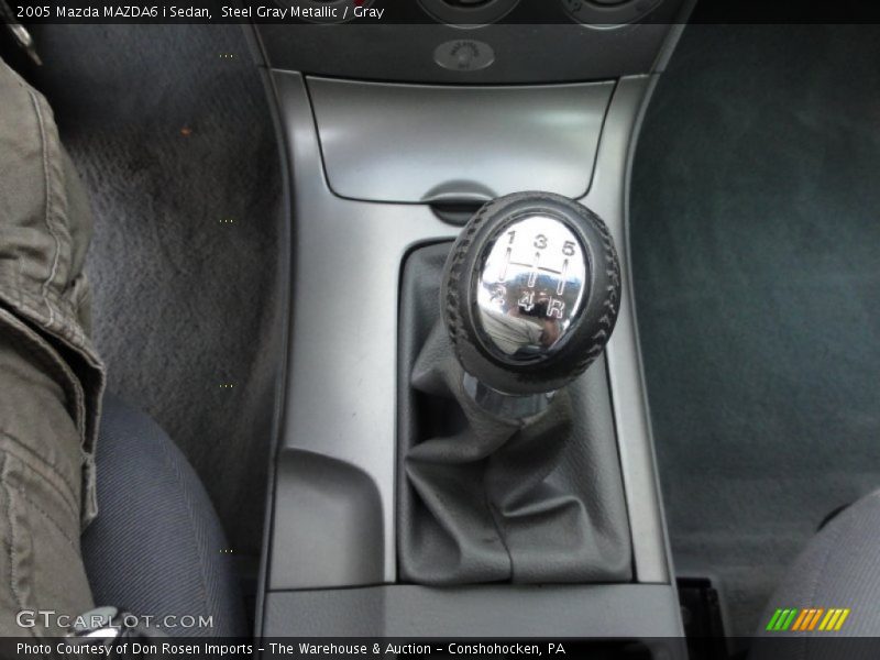 Steel Gray Metallic / Gray 2005 Mazda MAZDA6 i Sedan