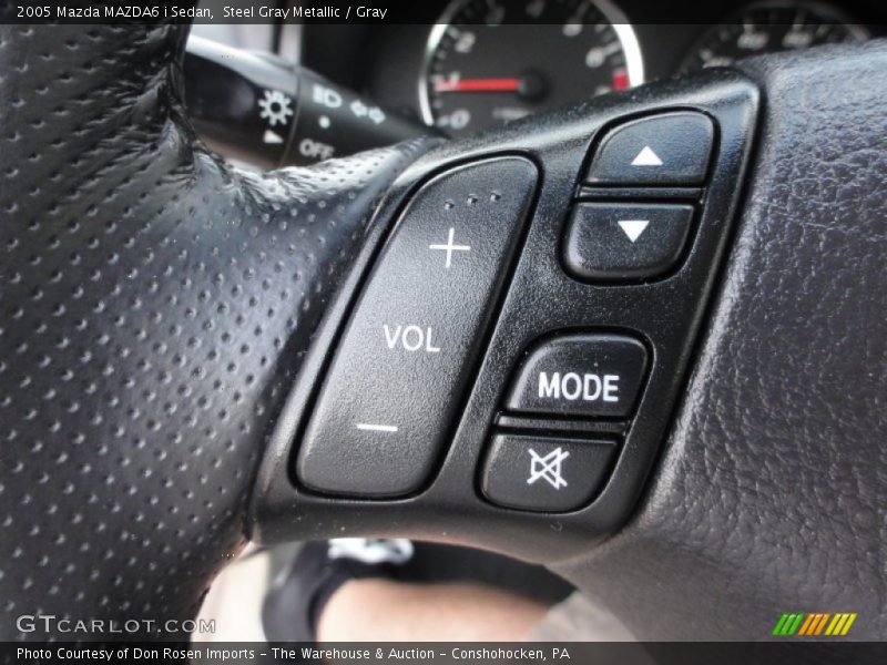 Steel Gray Metallic / Gray 2005 Mazda MAZDA6 i Sedan
