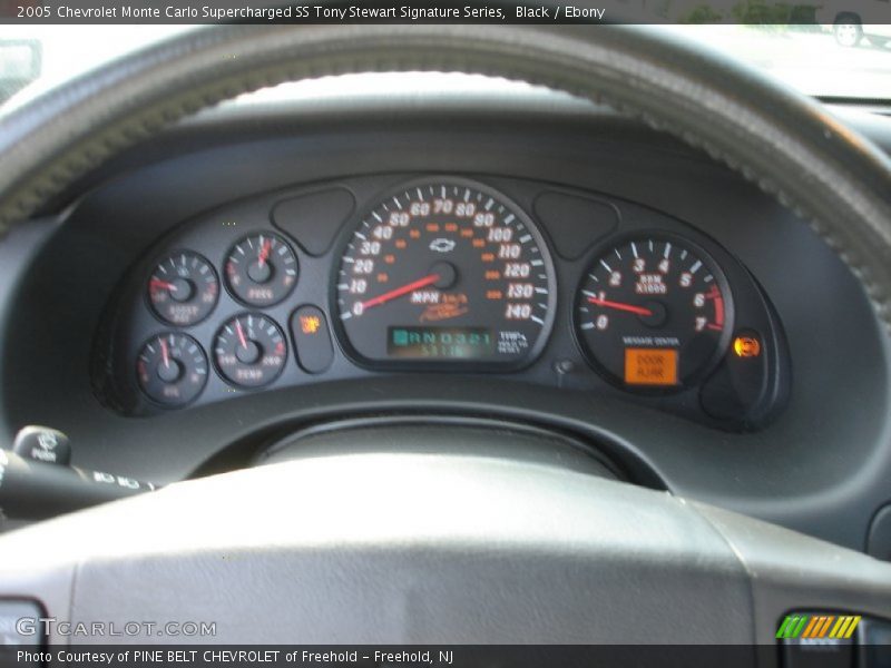 Black / Ebony 2005 Chevrolet Monte Carlo Supercharged SS Tony Stewart Signature Series