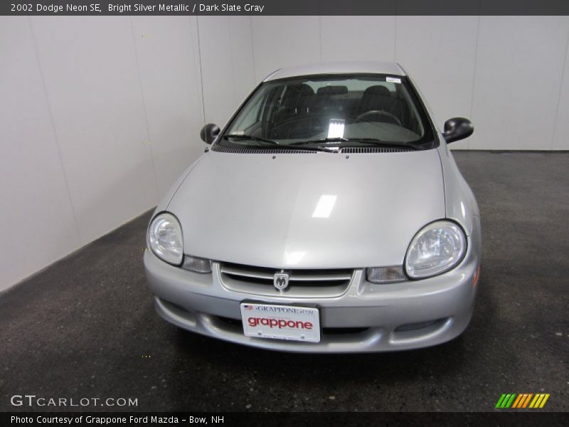 Bright Silver Metallic / Dark Slate Gray 2002 Dodge Neon SE