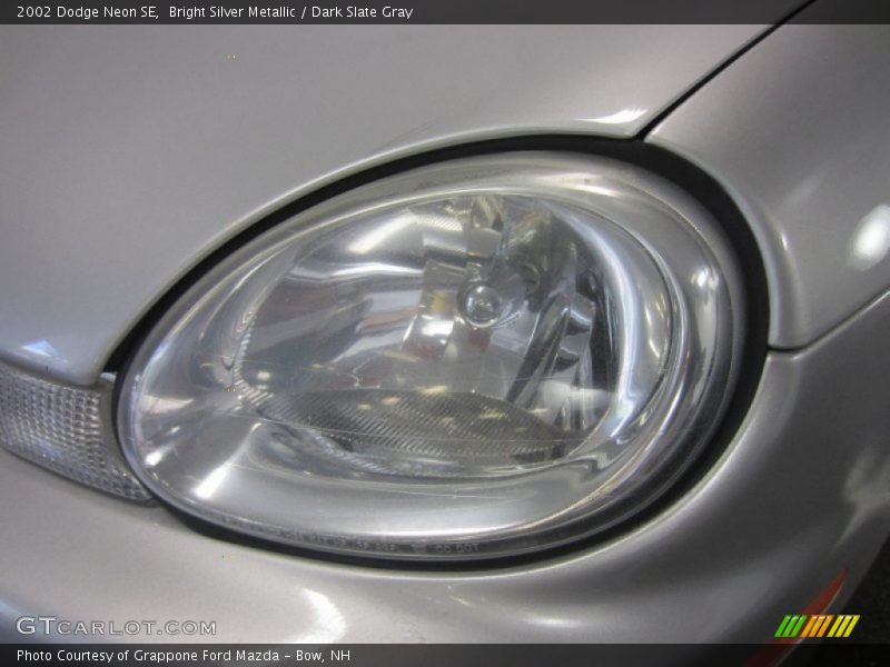 Bright Silver Metallic / Dark Slate Gray 2002 Dodge Neon SE
