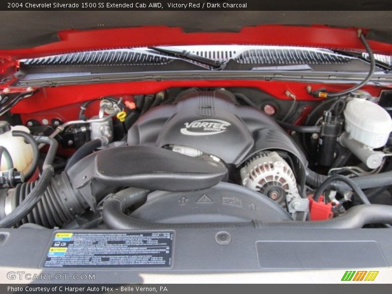  2004 Silverado 1500 SS Extended Cab AWD Engine - 6.0 Liter OHV 16-Valve Vortec V8