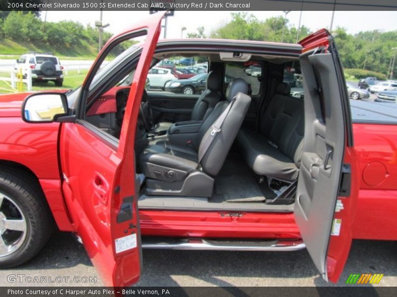  2004 Silverado 1500 SS Extended Cab AWD Dark Charcoal Interior