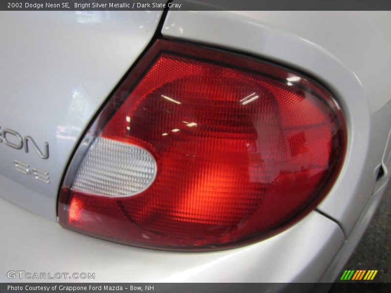 Bright Silver Metallic / Dark Slate Gray 2002 Dodge Neon SE
