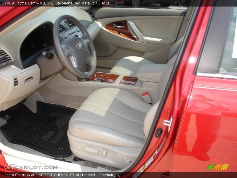 Barcelona Red Metallic / Bisque 2009 Toyota Camry XLE V6