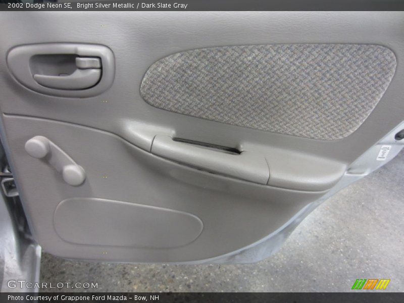Bright Silver Metallic / Dark Slate Gray 2002 Dodge Neon SE